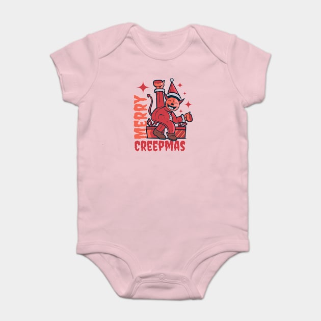 Merry Creepmas Baby Bodysuit by Safdesignx